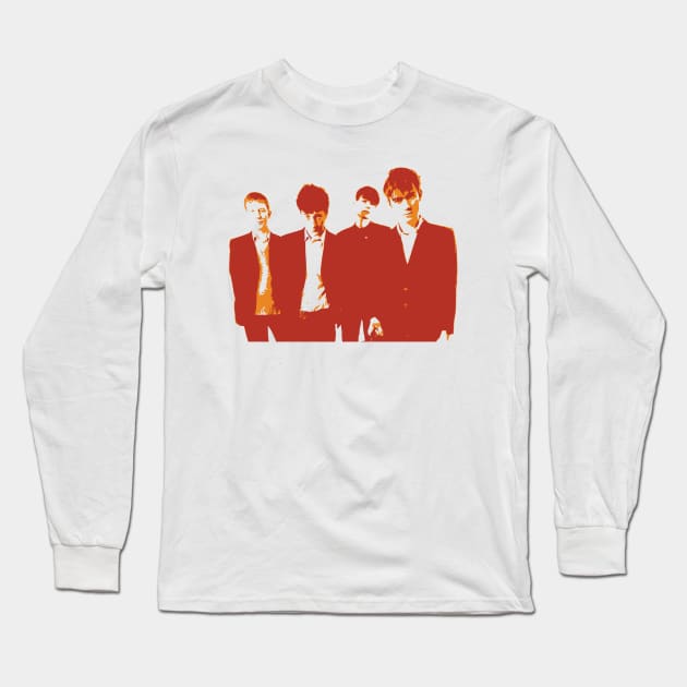 Blur Retro Long Sleeve T-Shirt by graphictone